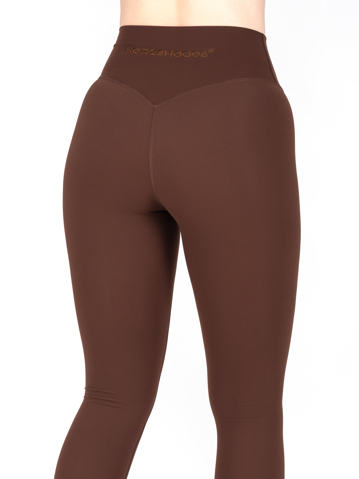 HORZEHOODS® Brown Basicz Comfort Base Leggings (PO: despatch 18/10)