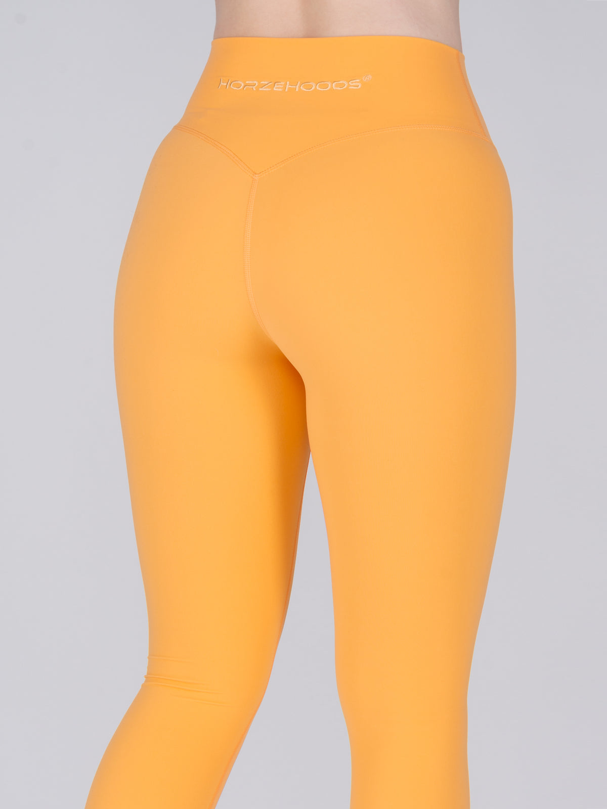 HORZEHOODS® Orange Basicz Comfort Base Leggings (PO: despatch 18/10)