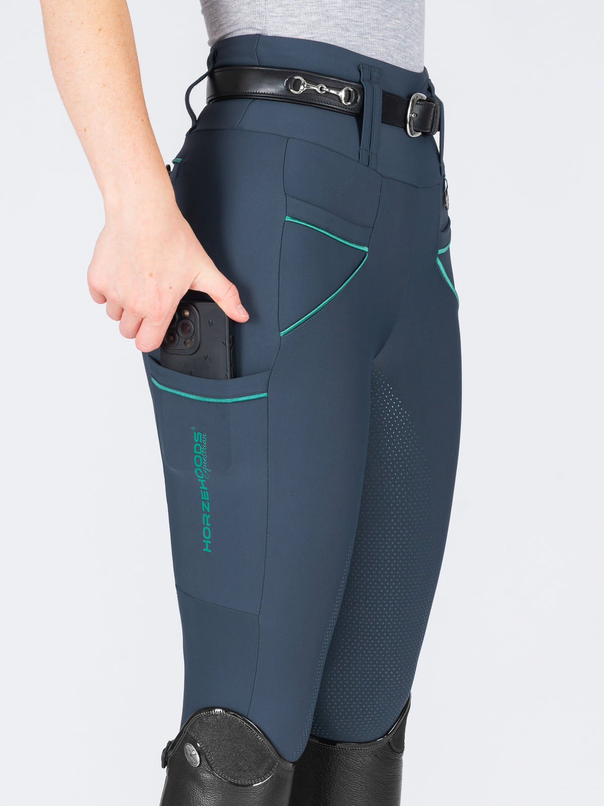 HORZEHOODS® Tabatha Manor Green Breggings - With Pockets
