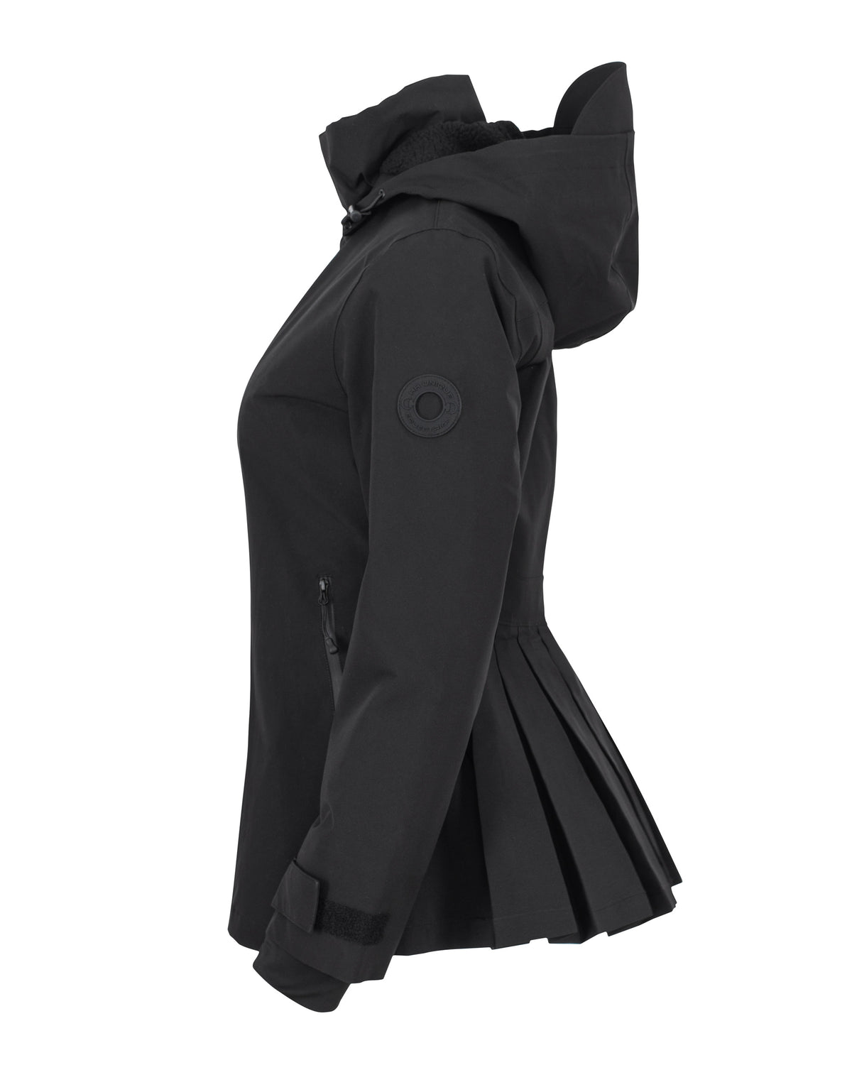 HORZEHOODS® ProPleat®️ Black Waterproof Coat (no restocks for 2026)
