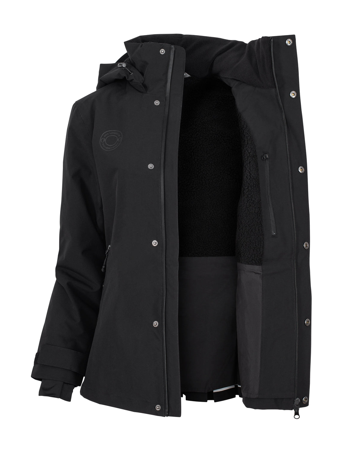 HORZEHOODS® ProPleat®️ Black Waterproof Coat (no restocks for 2026)