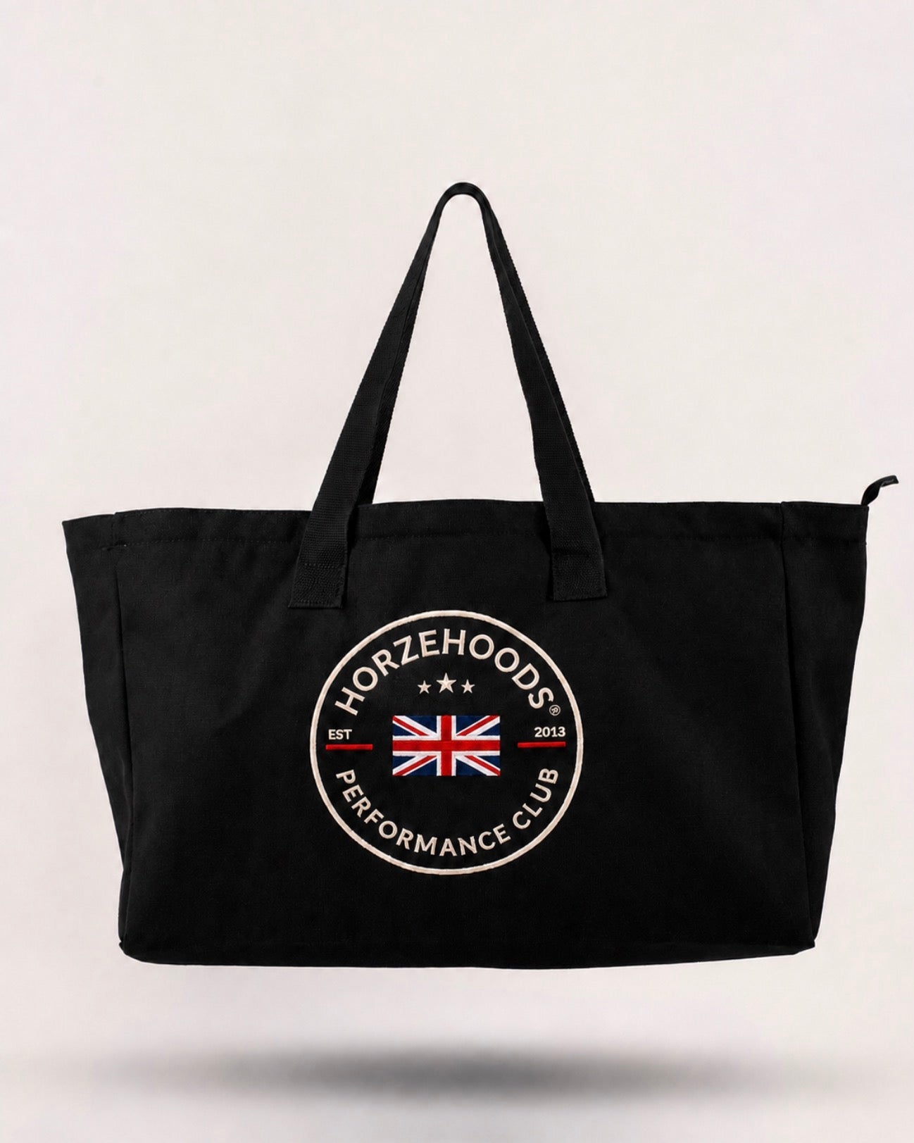 HORZEHOODS® Performance Club Black 'Bits & Boots' Bag - With Zip