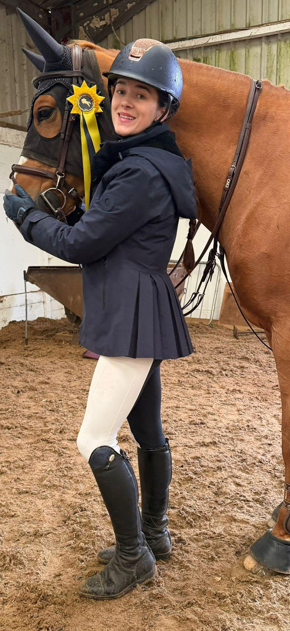 HORZEHOODS® ProPleat®️ Navy Waterproof Coat (15 August despatch)