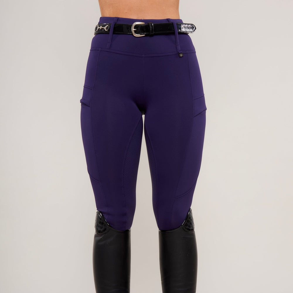 All INK Purple Luxe ContraFlex Leggings - Horzehoods5056725008529