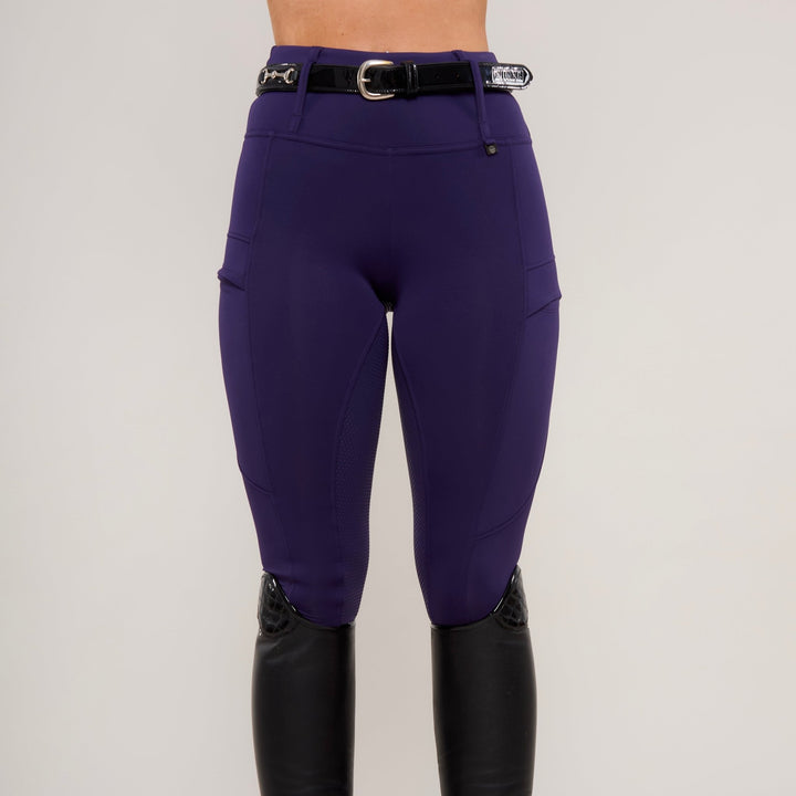 All INK Purple Luxe ContraFlex Leggings - Horzehoods5056725008529