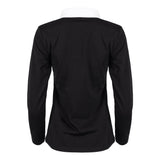 Black 4Seasons Rugby Shirt - Horzehoods5056725004729