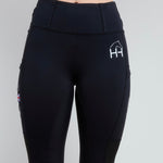 Black Air2 Performance Leggings - Horzehoods5056725004163