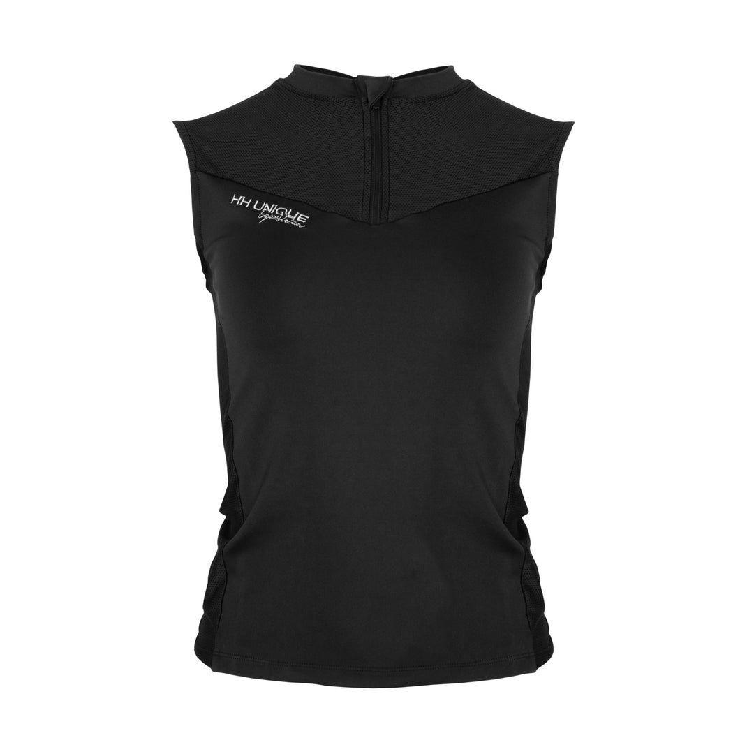 Black Air2 Sleeveless Equestrian Base Layer Top HORZEHOODS® - Horzehoods5056725005290