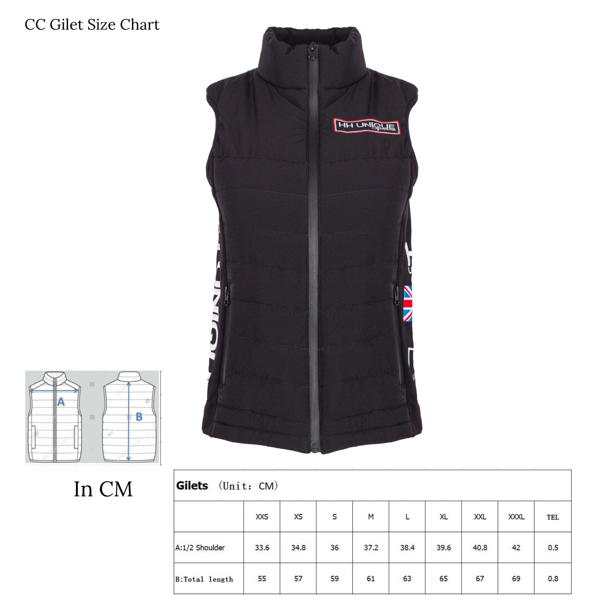 Black Dual Performance Gilet - Horzehoods5060521422977