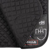 Black FlexiTabz4D™️ Air Gel Performance Pad Dressage - Horzehoods5060421424452