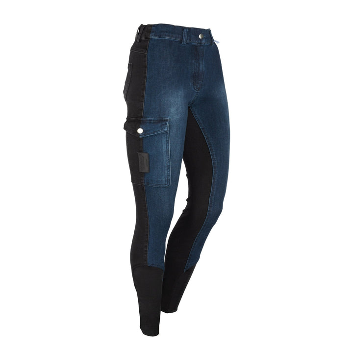 Blue & Black Denim Jeggings - LAST CHANCE NO RESTOCKS - Horzehoods5060521426692