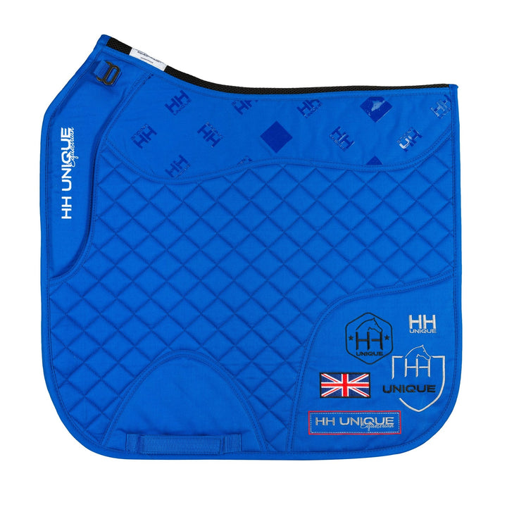 Blue FlexiTabz4D™️ Gel Pad Dressage - Horzehoods5056725007003