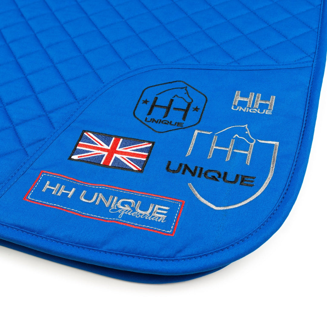 Blue FlexiTabz4D™️ Gel Pad Dressage - Horzehoods5056725007003