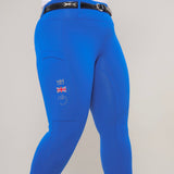 Blue Heavyweight Performance Leggings - Horzehoods5056725007737