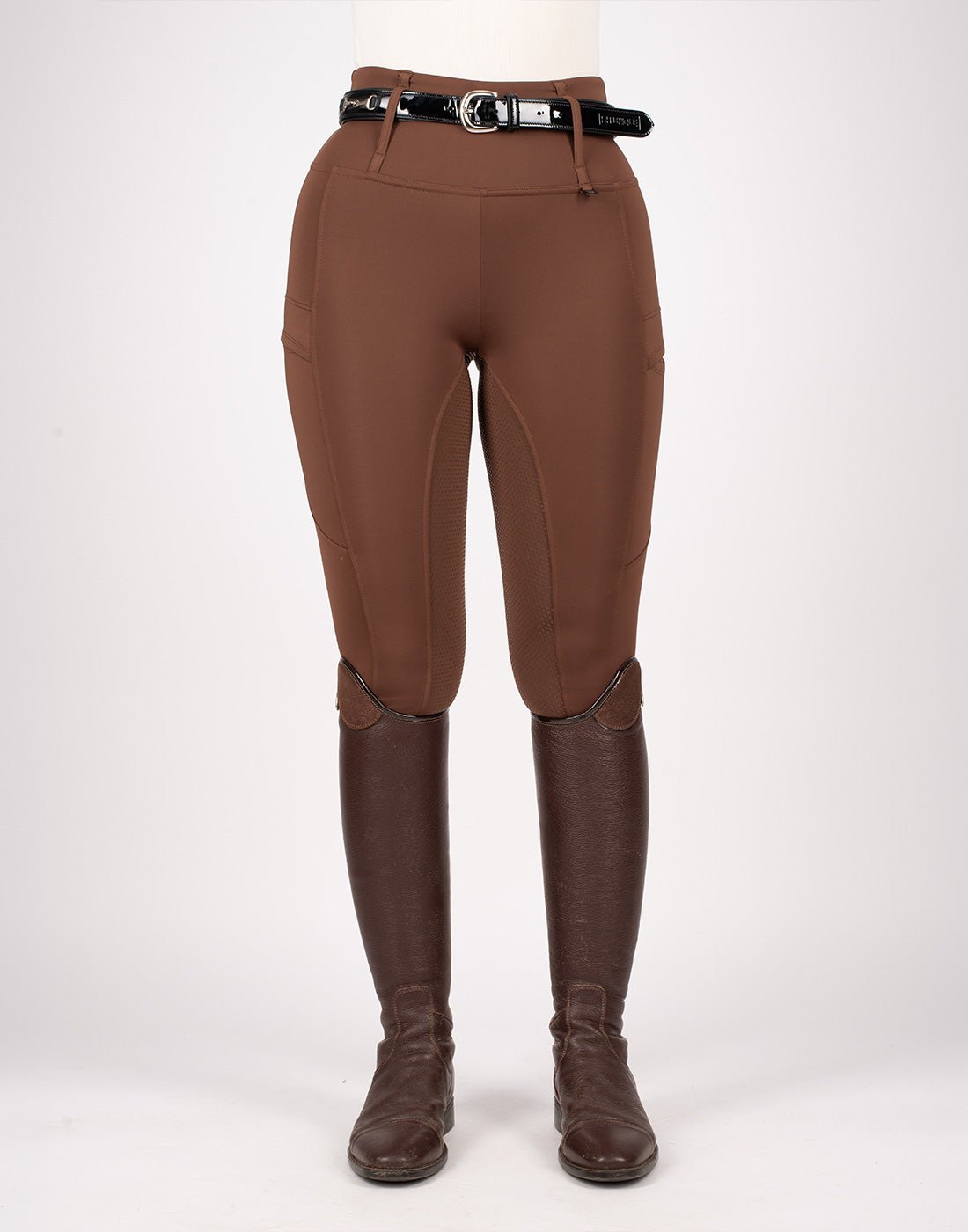 Brown Luxe ContraFlex Leggings - Horzehoods5056725002169