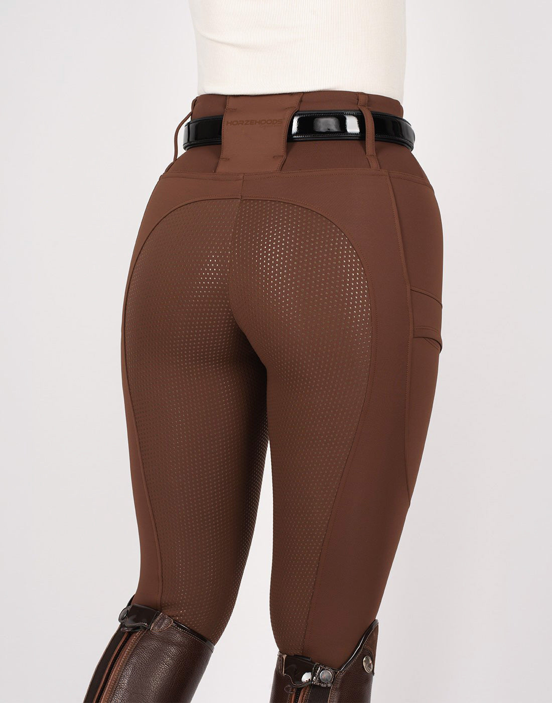 HORZEHOODS® Brown Luxe ContraFlex Leggings