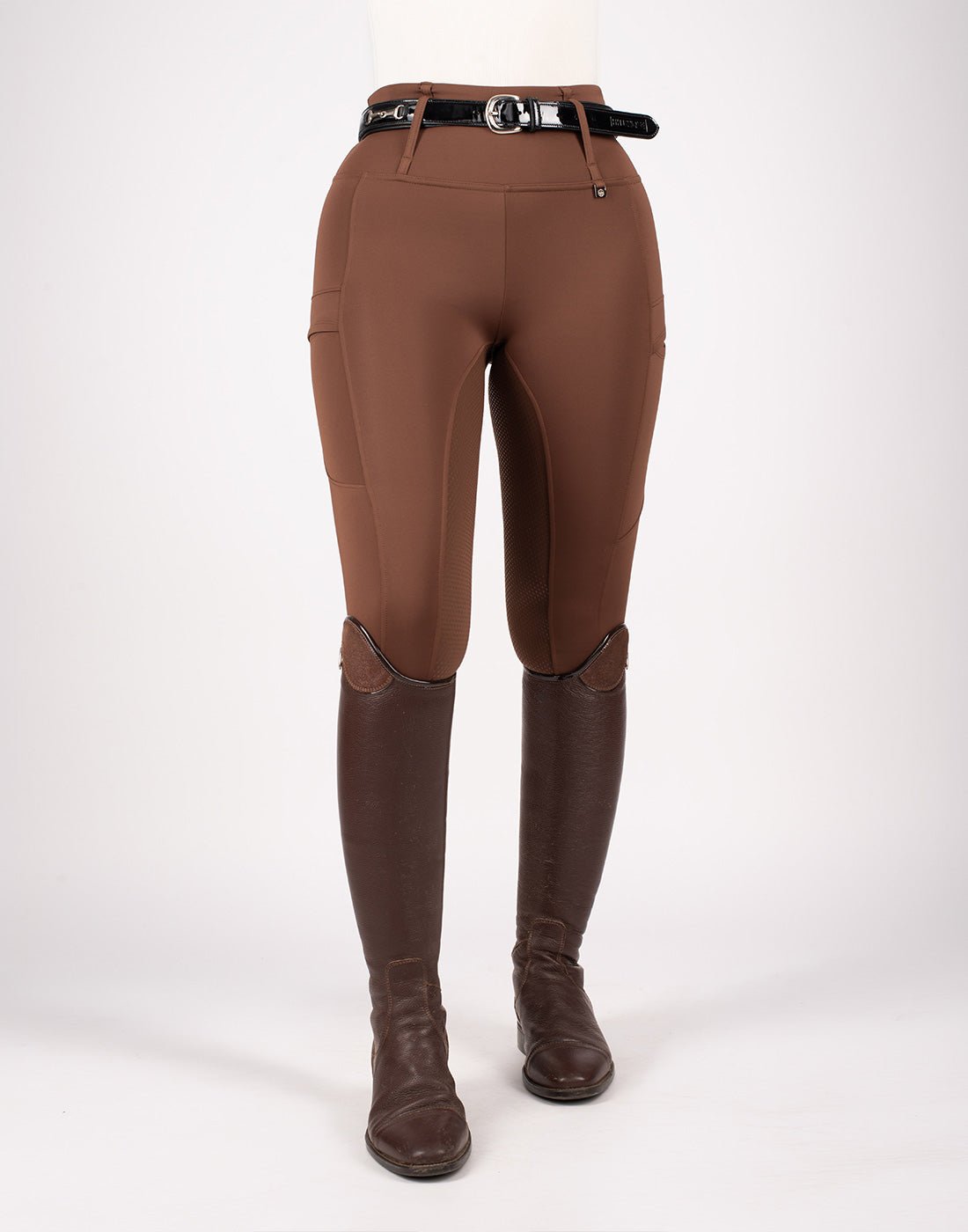 Brown Luxe ContraFlex Leggings - Horzehoods5056725002169