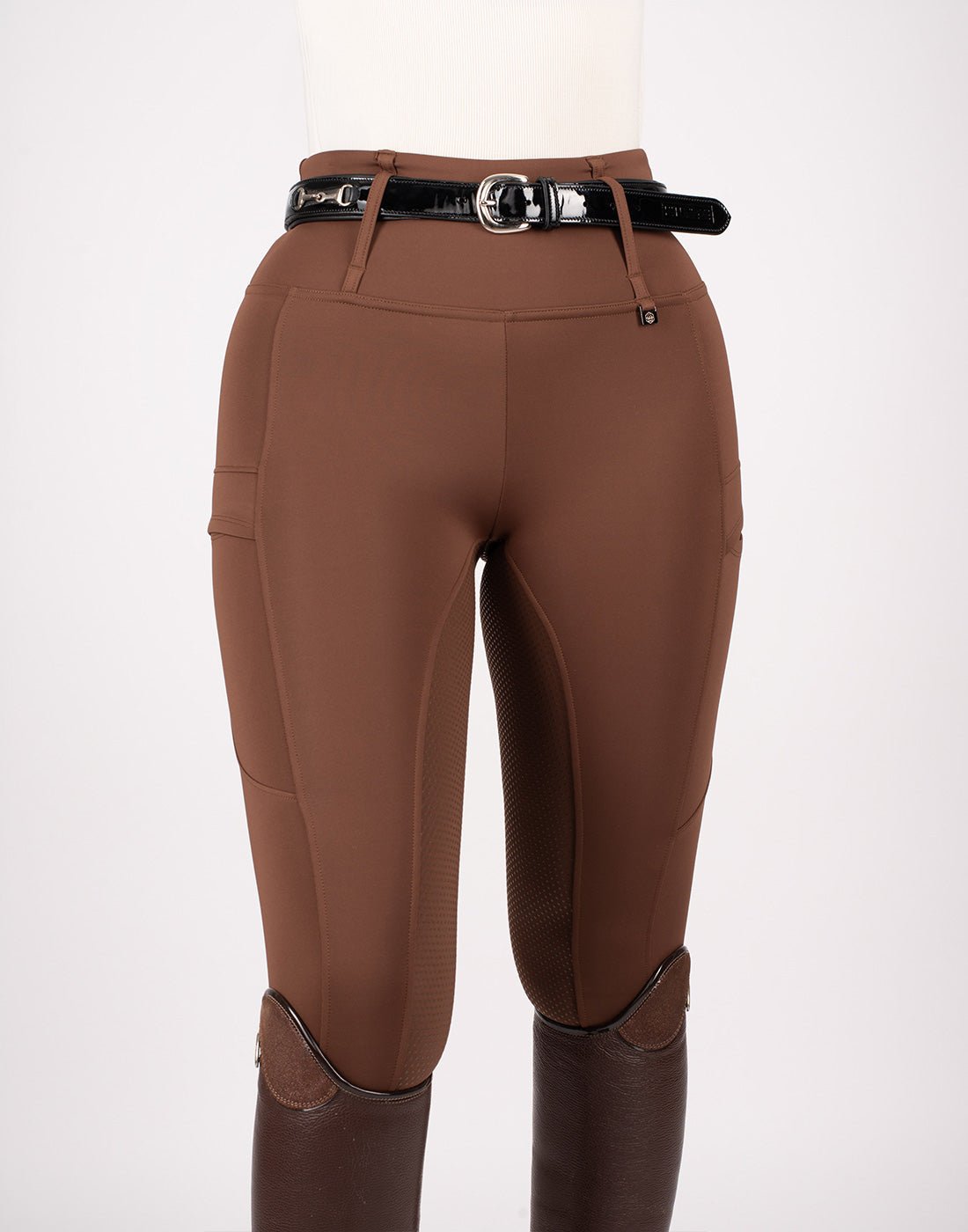 Brown Luxe ContraFlex Leggings - Horzehoods5056725002169