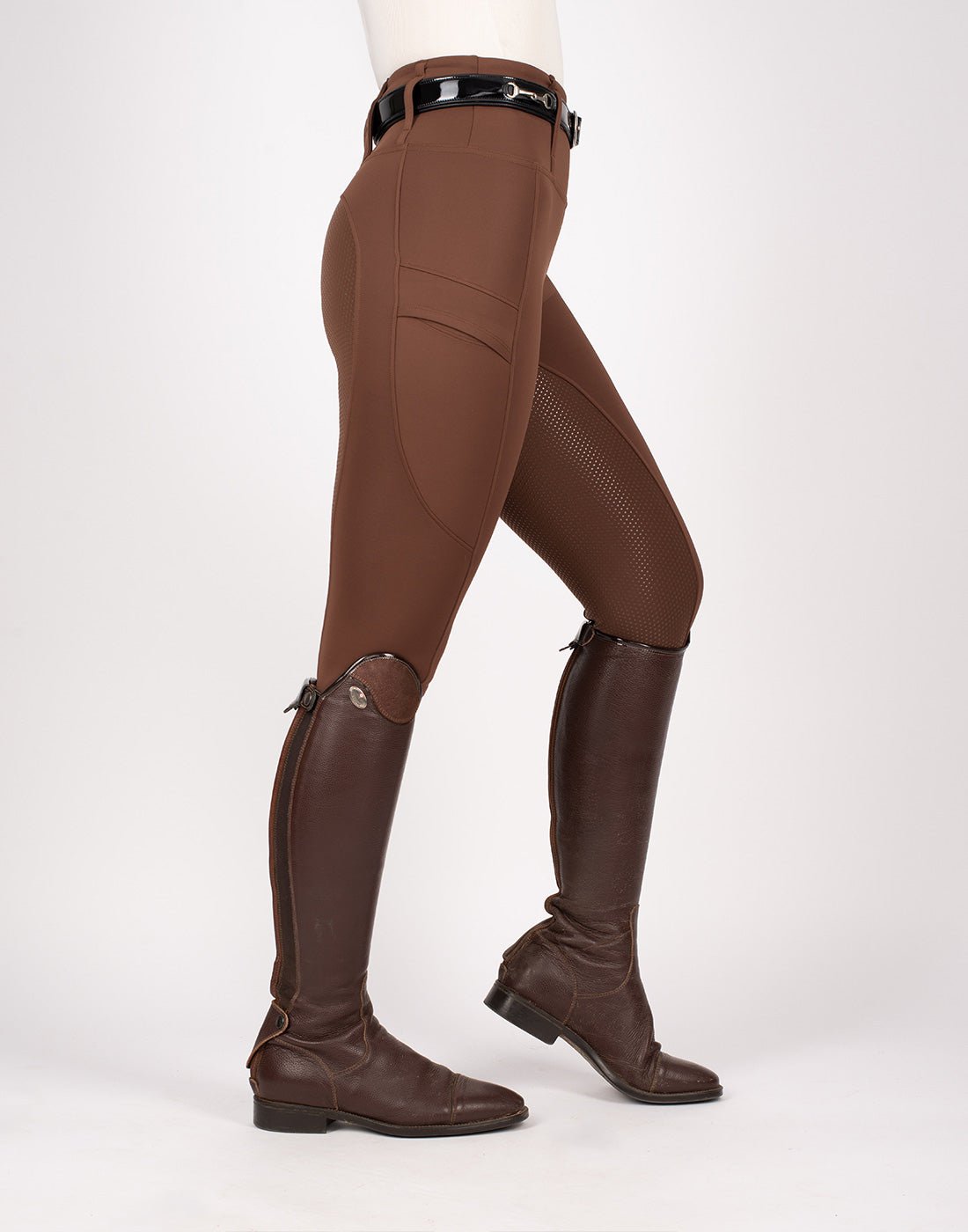 Brown Luxe ContraFlex Leggings - Horzehoods5056725002169