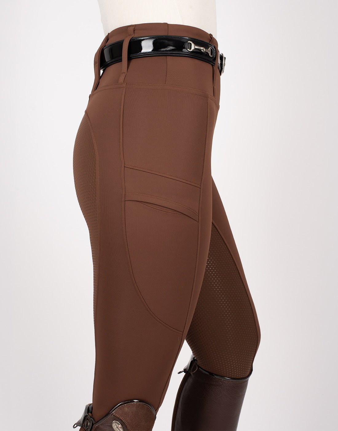 Brown Luxe ContraFlex Leggings - Horzehoods5056725002169