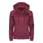 Burgundy 4Seasons Zipped Hoodie - Horzehoods5056725008932