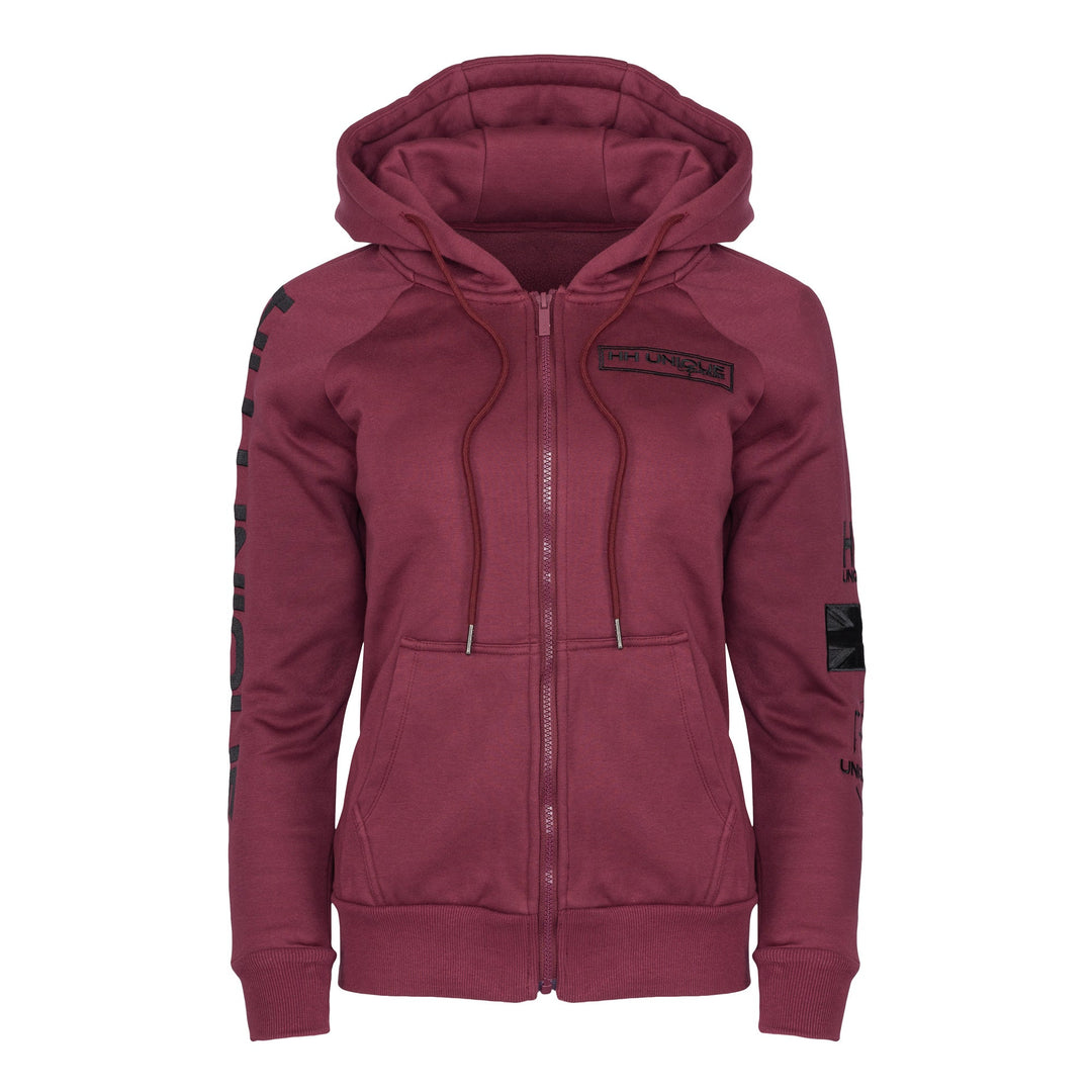 Burgundy 4Seasons Zipped Hoodie - Horzehoods5056725008932