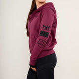 Burgundy 4Seasons Zipped Hoodie - Horzehoods5056725008932