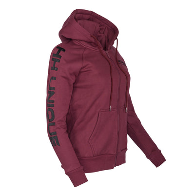 Burgundy 4Seasons Zipped Hoodie - Horzehoods5056725008932