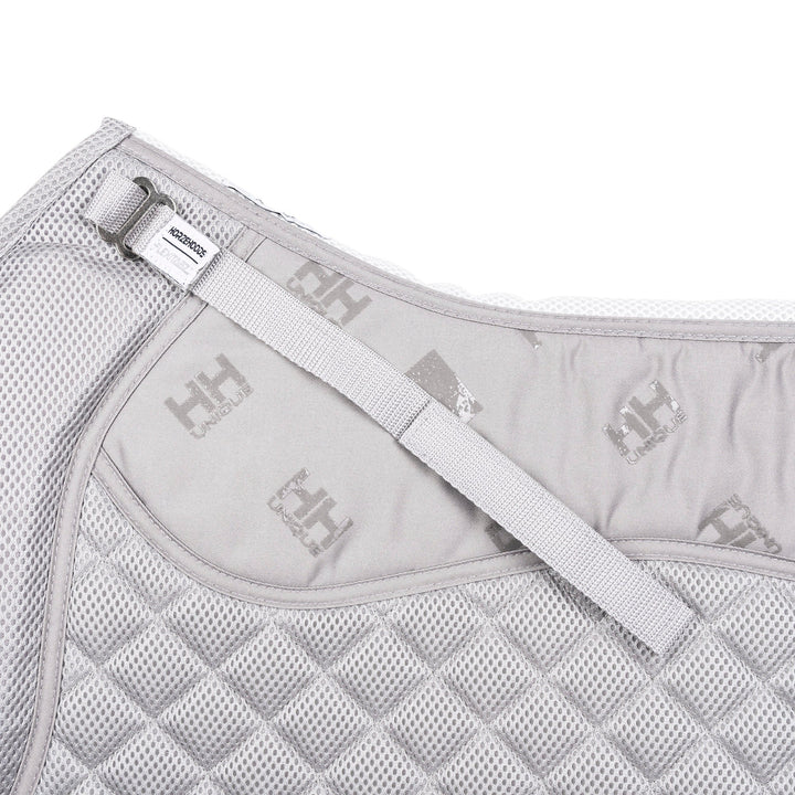 Grey FlexiTabz™️ 4D Gel Grip Performance Pad Dressage - Horzehoods5060521424728