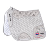 Grey FlexiTabz™️ 4D Gel Grip Performance Pad Dressage - Horzehoods5060521424728