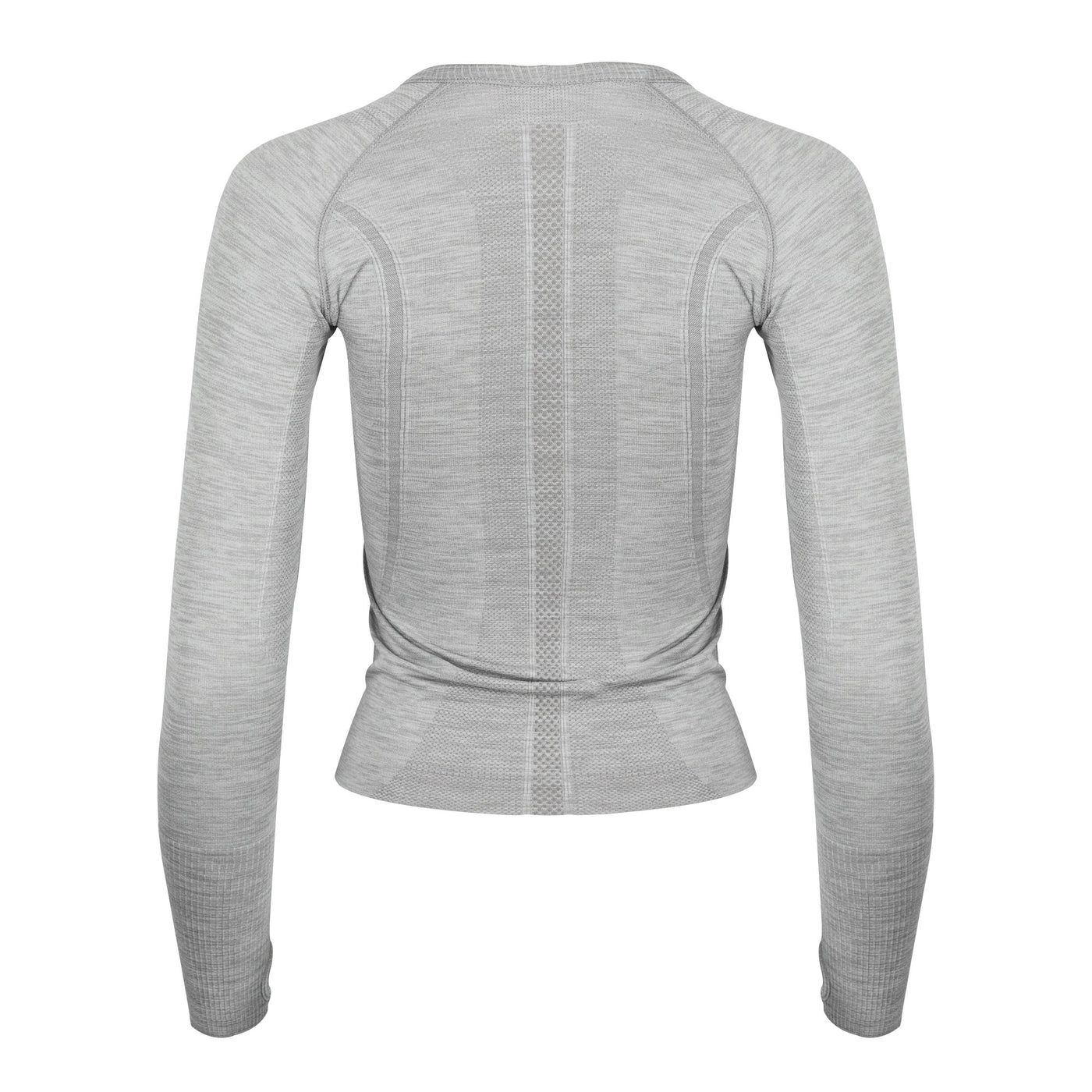 Grey Long Sleeve Vest Top - Horzehoods5056725001483