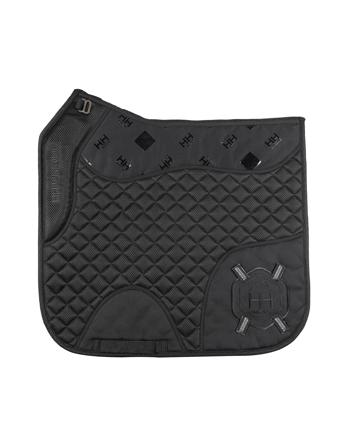 HORZEHOODS® 2 - 1 Black Dressage Pad & Kit - Horzehoods5056725003043