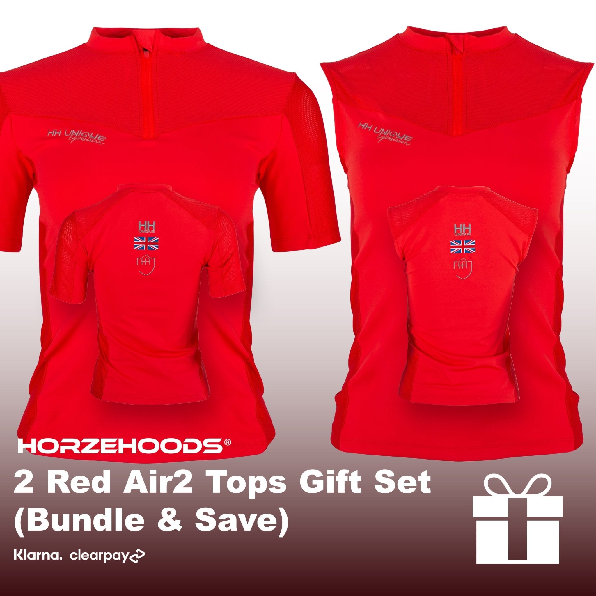 HORZEHOODS® 2 Red Air2 Tops Gift Set (Bundle & Save) - Horzehoods