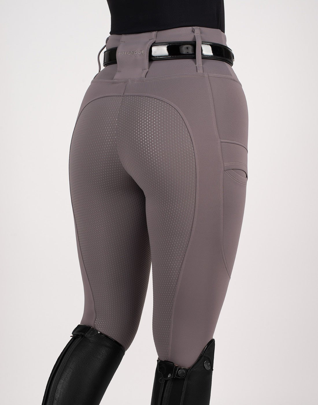 HORZEHOODS® All Grey Luxe Quick Dry ContraFlex Leggings - Horzehoods5056725007478