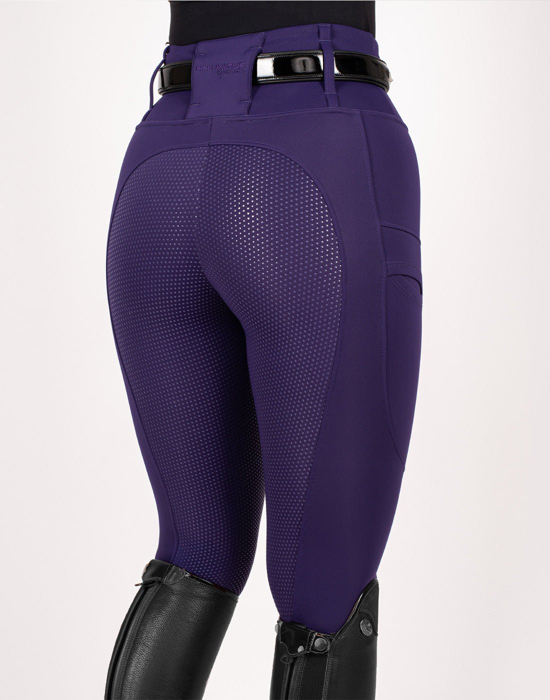 HORZEHOODS® All INK Purple Luxe Quick Dry ContraFlex Leggings - Horzehoods5056725008444