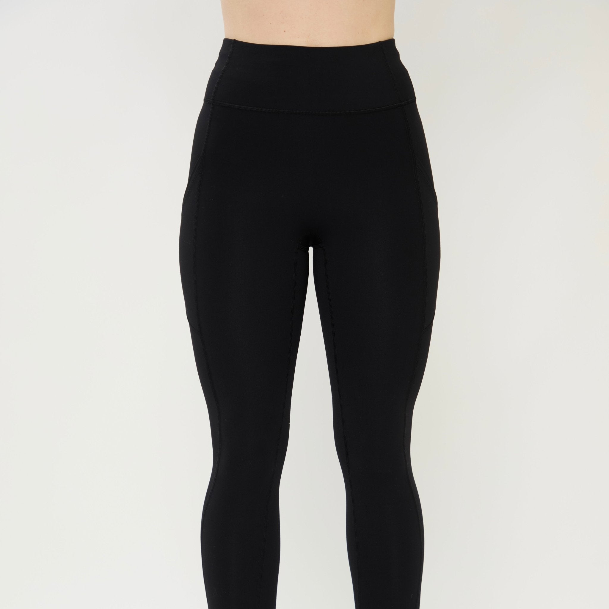 HORZEHOODS® Black Basicz Range Non Riding Comfort Leggings - Horzehoods5056725022846