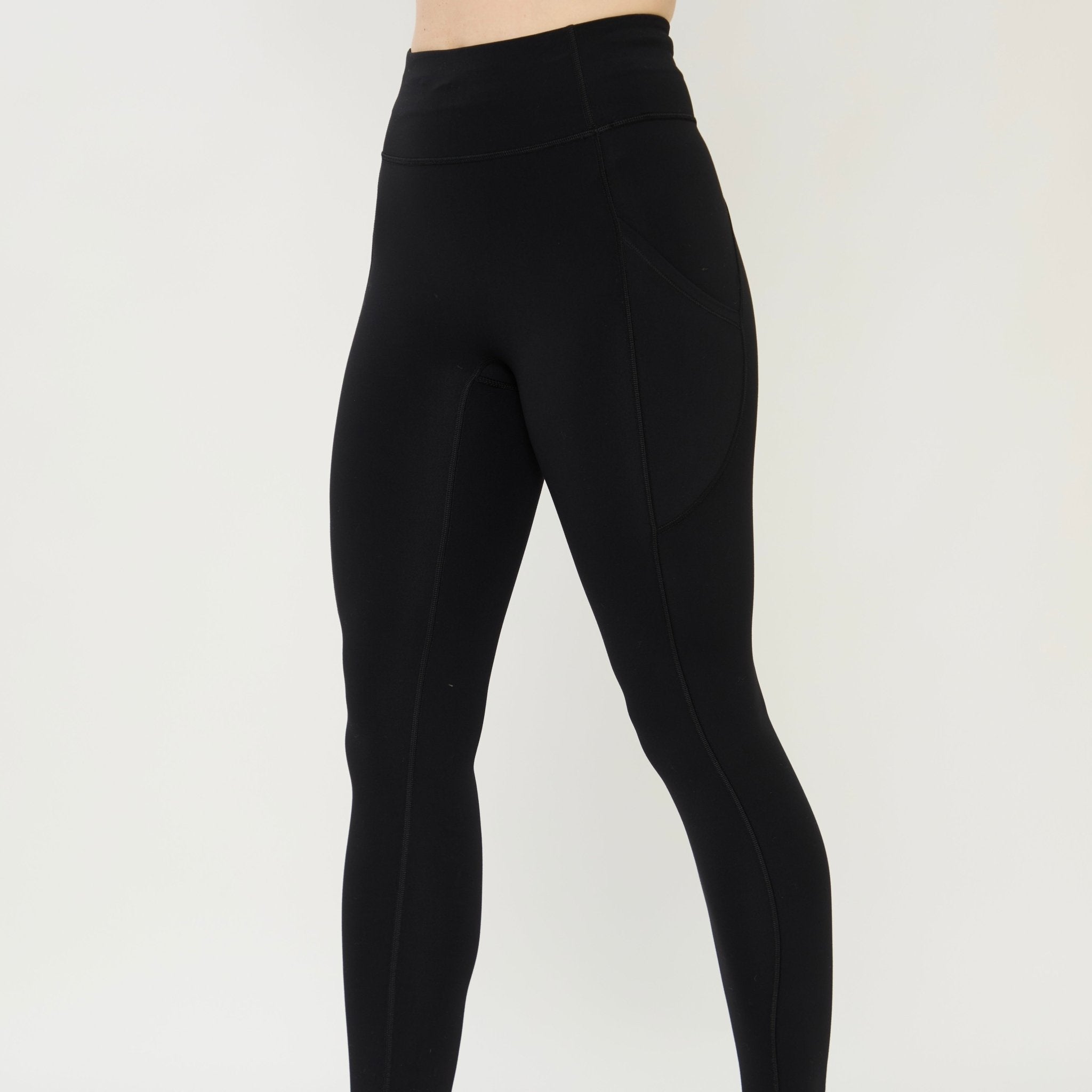 HORZEHOODS® Black Basicz Range Non Riding Comfort Leggings - Horzehoods5056725022846