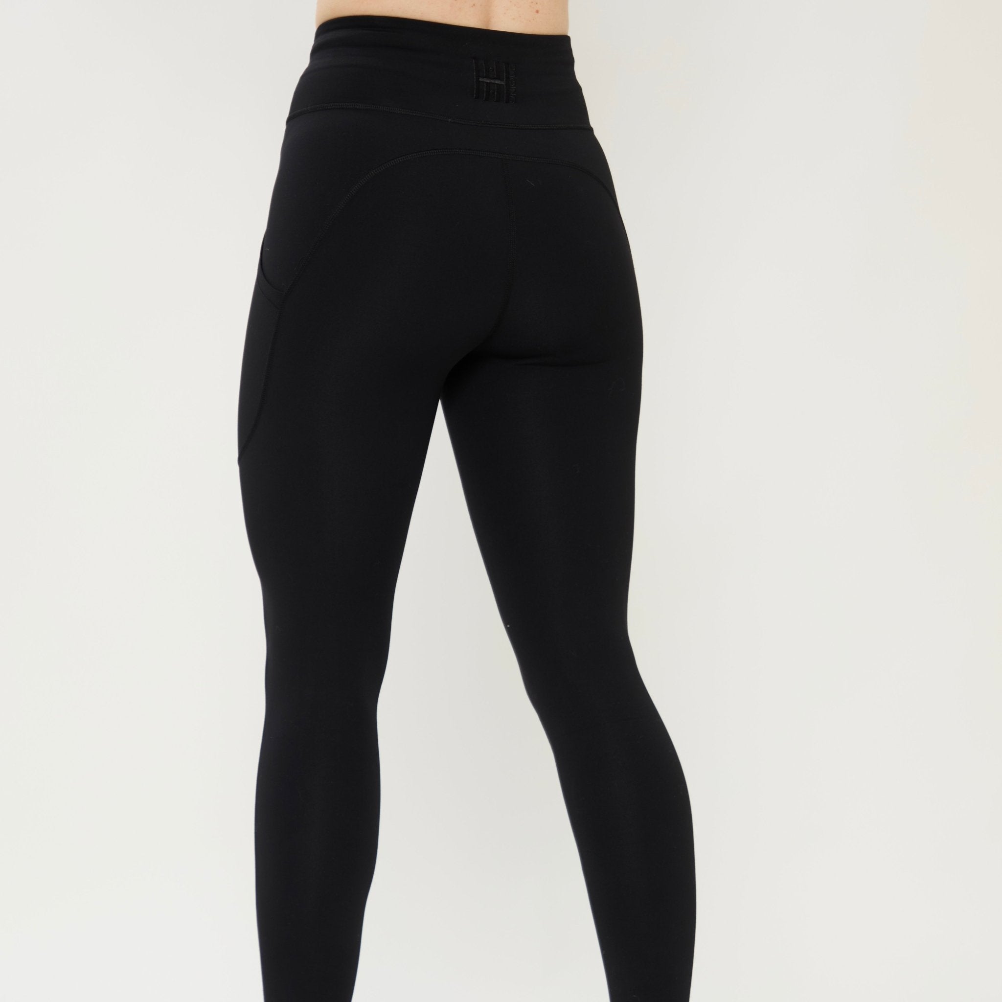 HORZEHOODS® Black Basicz Range Non Riding Comfort Leggings - Horzehoods5056725022846