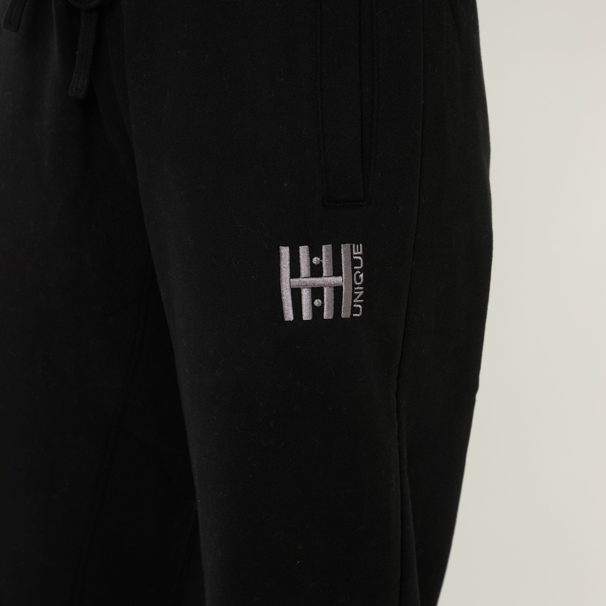 HORZEHOODS® Black Basicz Relaxed Jersey Joggers - Horzehoods5056725021276