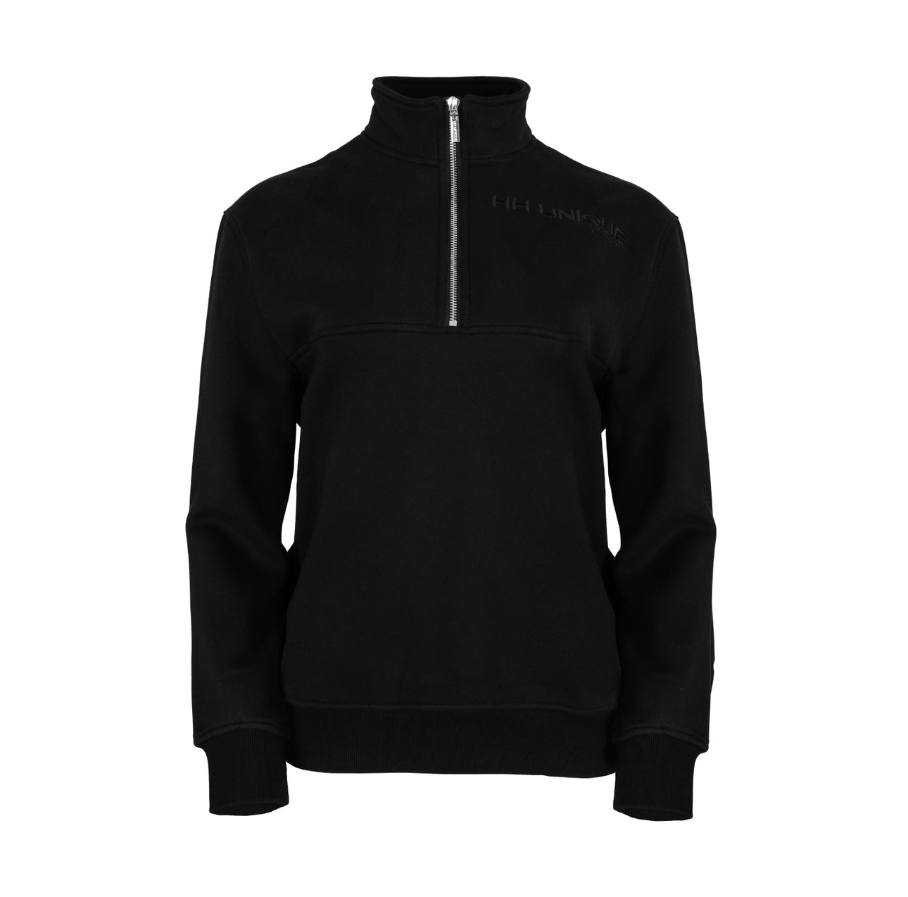 HORZEHOODS® Black Dream Quarter - Zip Sweater Top - Horzehoods5056725014155