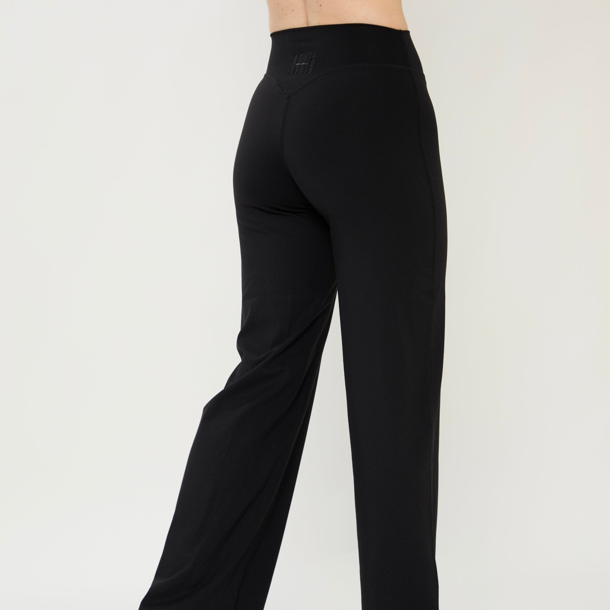 HORZEHOODS® Black Flare Basicz Non Riding Leggings - Horzehoods5056725021795