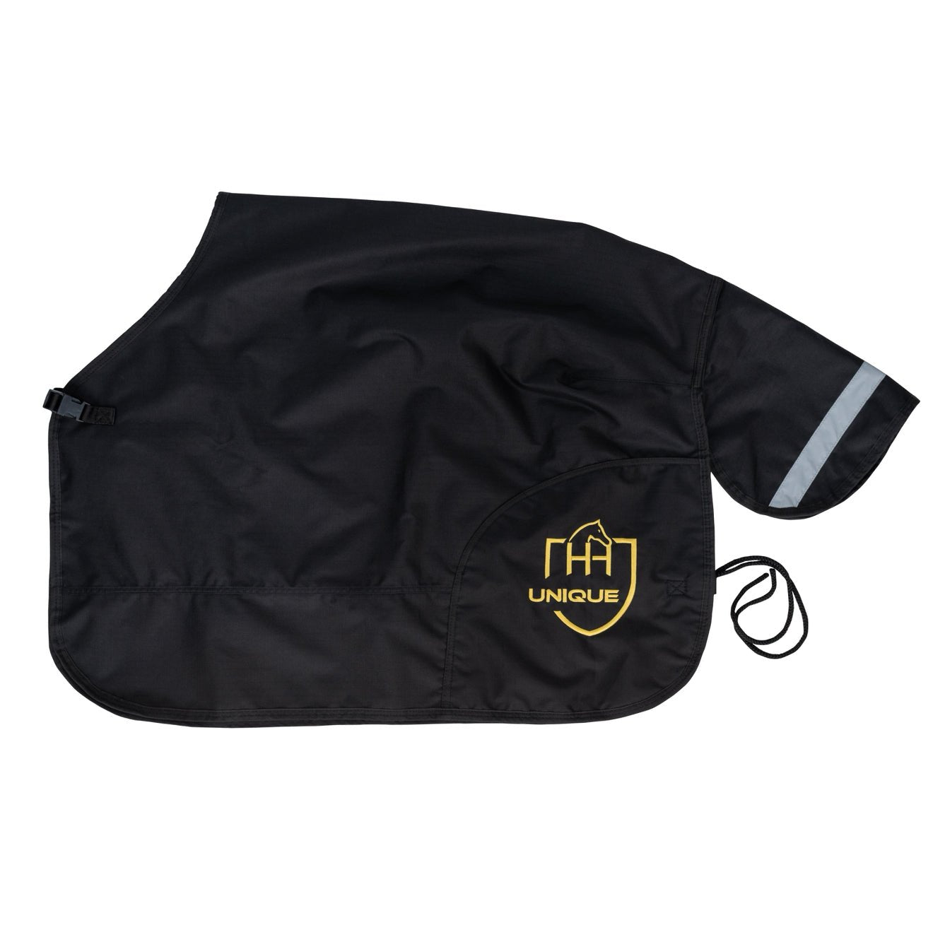 HORZEHOODS® Black & Gold Waterproof Quarter Sheet - Horzehoods5056725017774