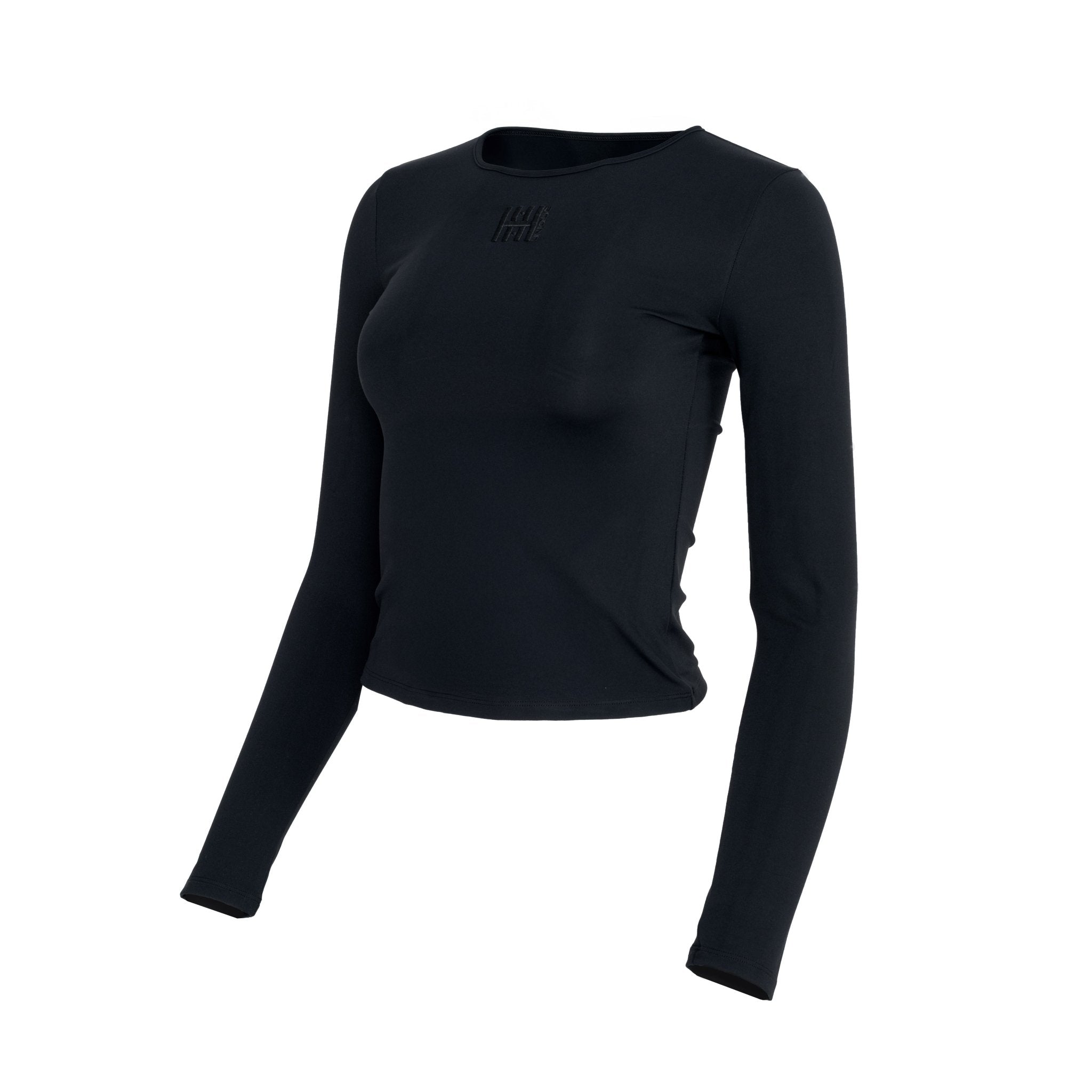 HORZEHOODS® Black Long Sleeve Basicz Compression Top - Horzehoods5056725021627