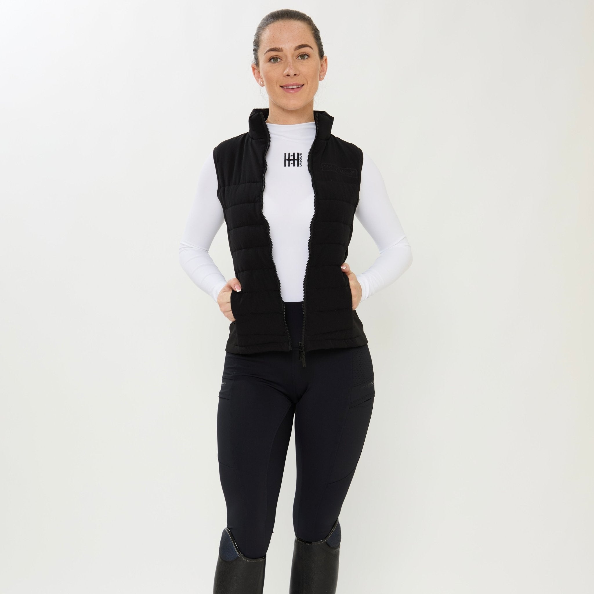 HORZEHOODS® Black Luxe Dual Gilet - Horzehoods5056725015732