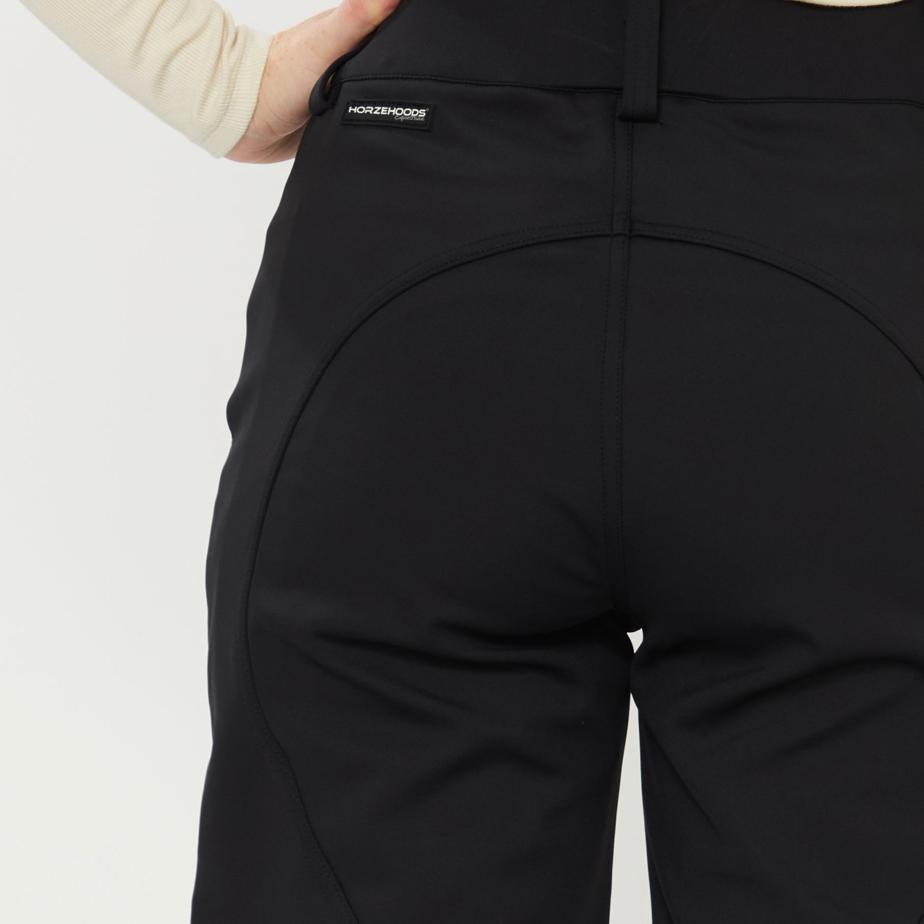 HORZEHOODS® Black Waterproof QuickMount™️ Breeches DryzX™ (ONLY  2 XXL LEFT)