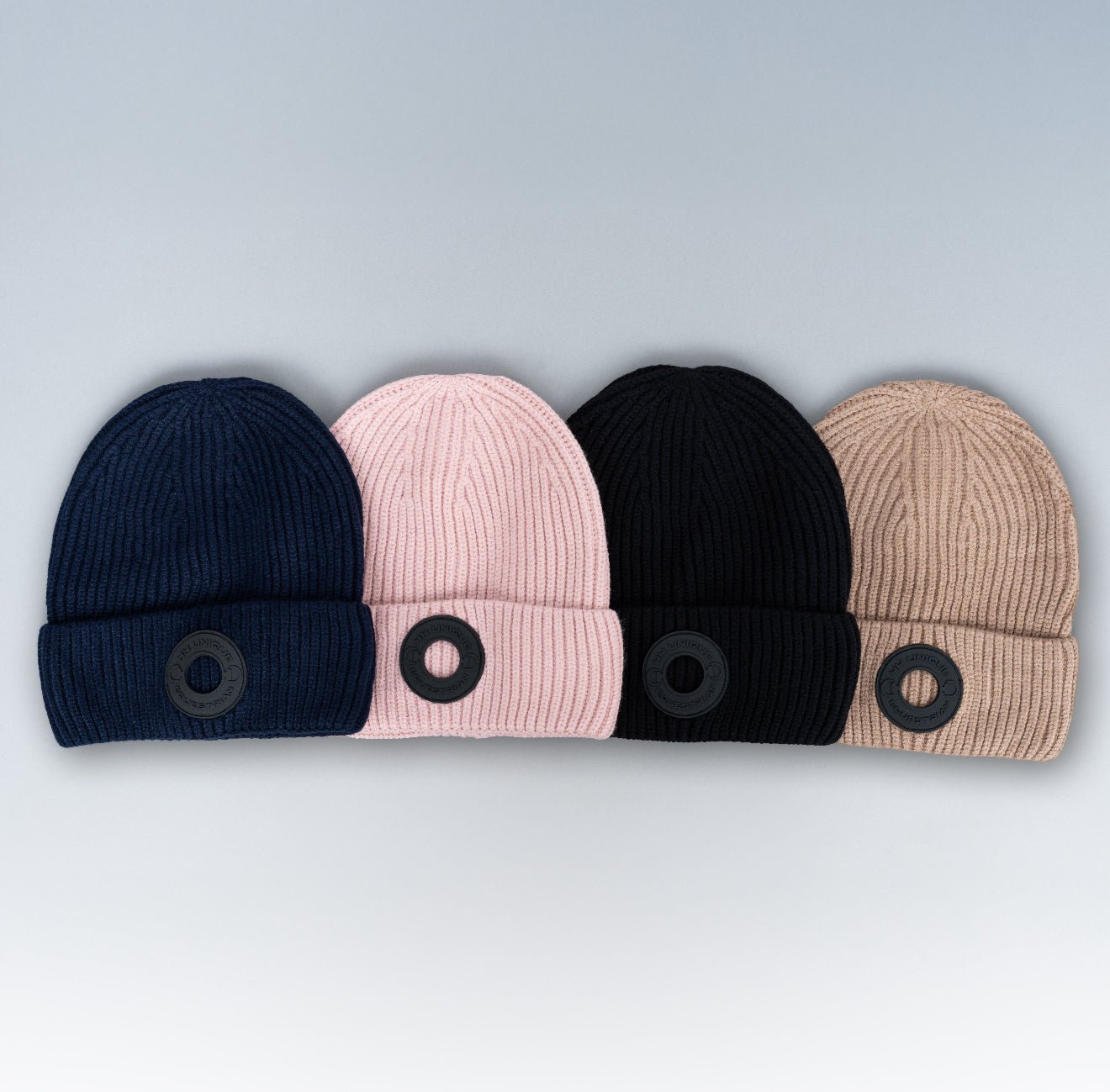 HORZEHOODS® Blush Porthole Ribbed Knit Hat - Horzehoods