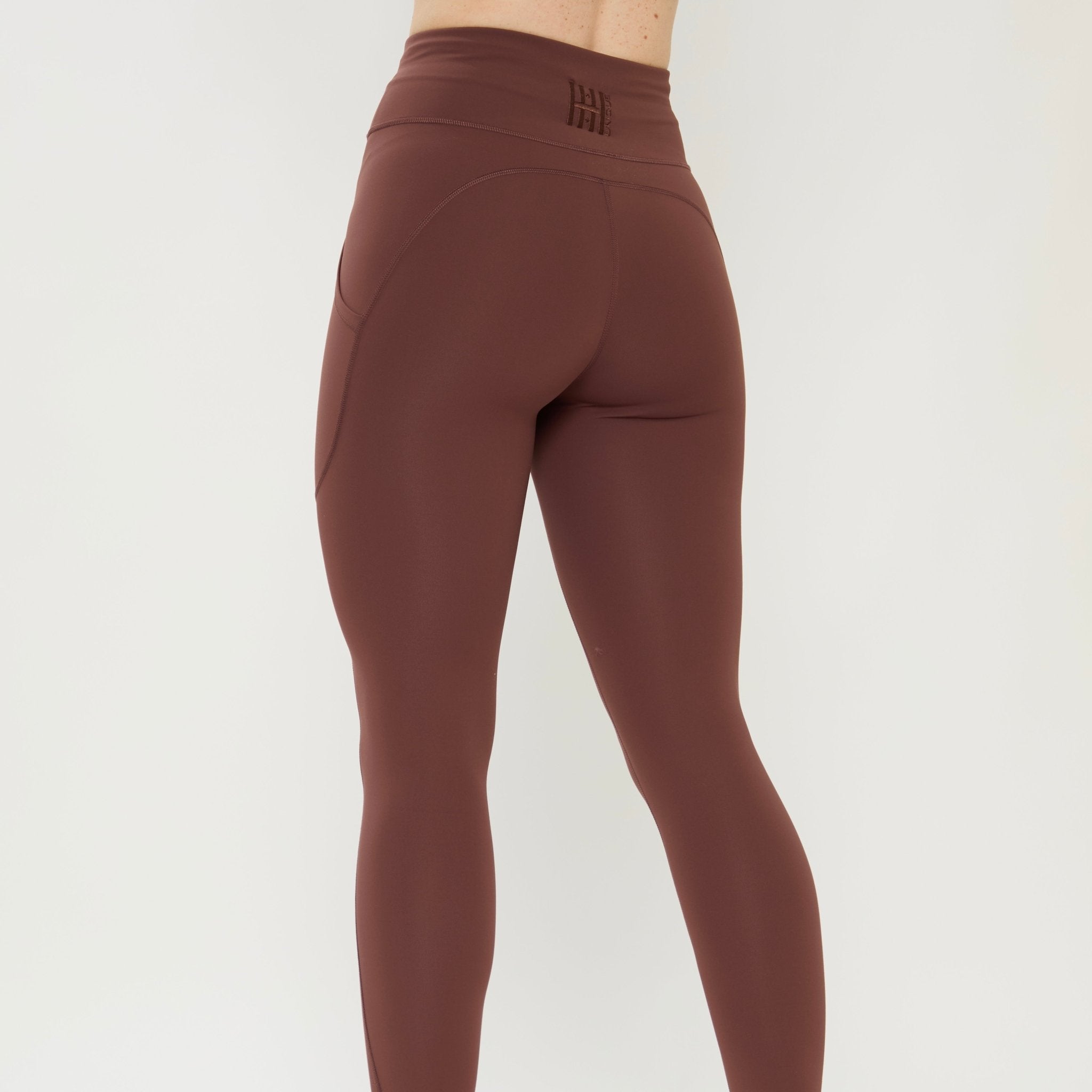 HORZEHOODS® Brown Basicz Range Non Riding Comfort Leggings - Horzehoods5056725022747