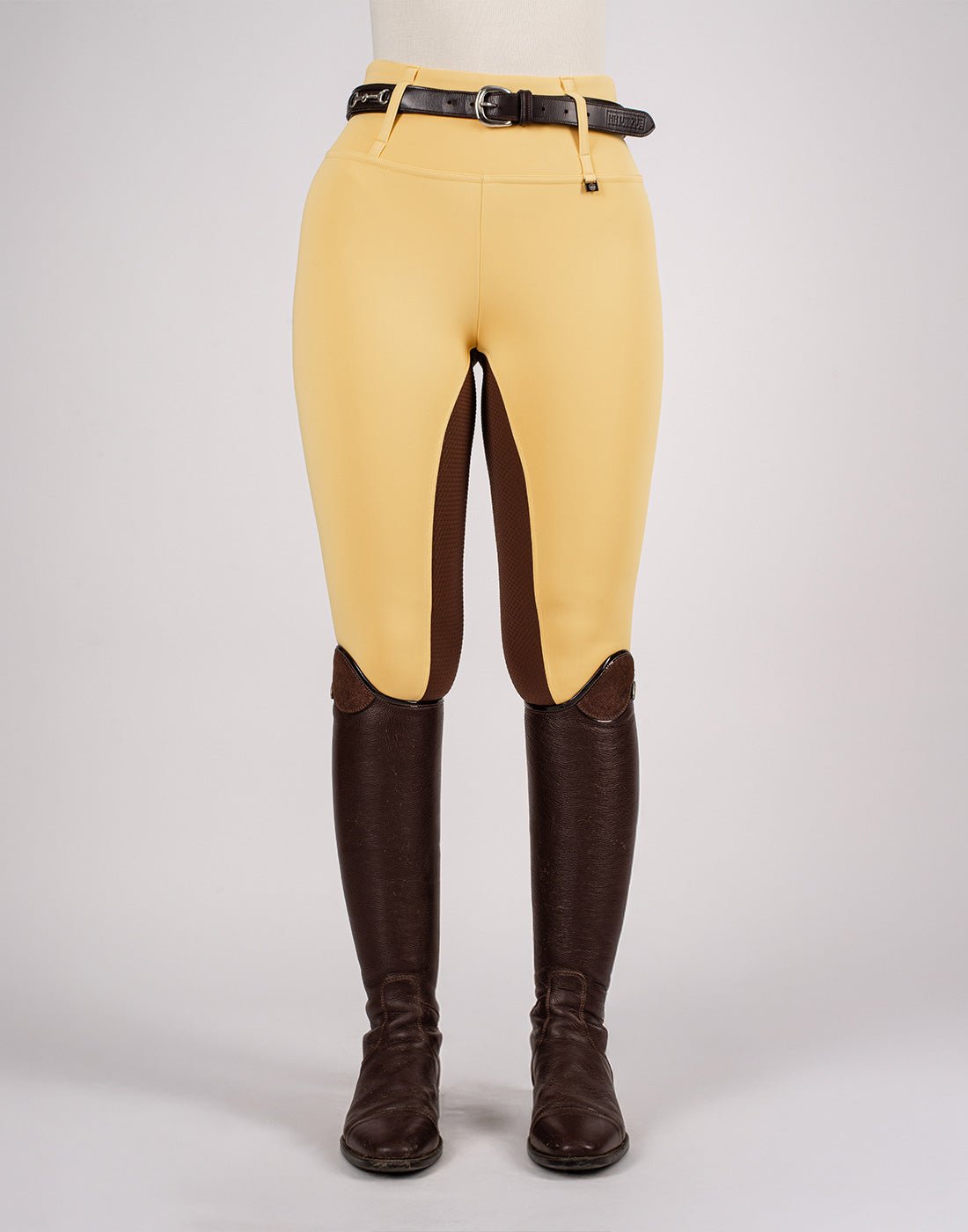HORZEHOODS® Canary Brown Competition Leggings - Horzehoods5056725002480