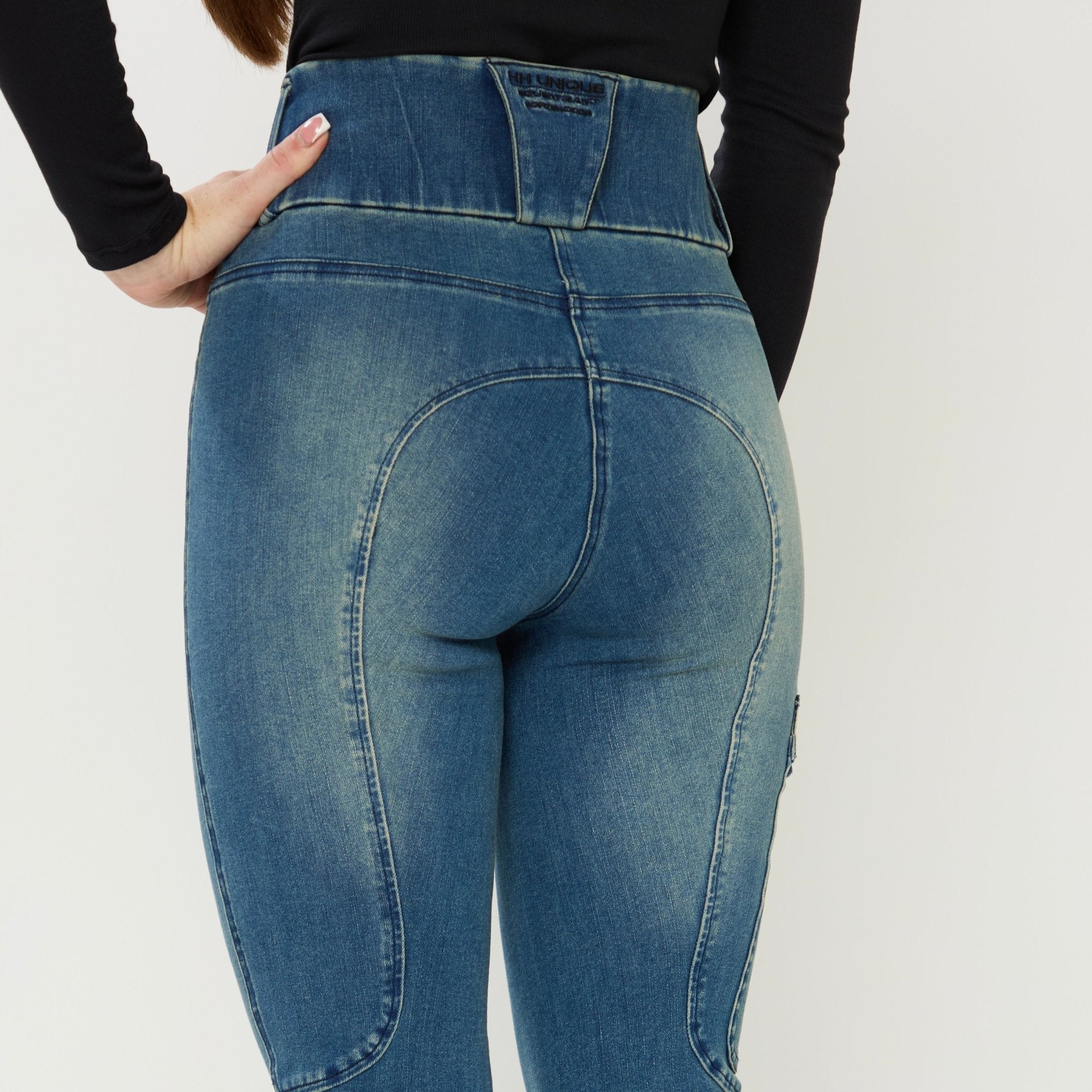 HORZEHOODS® DAKOTA Denim Boot Leg Jeans (No Grip) (Pre - Order 28/10) - Horzehoods5056725018368