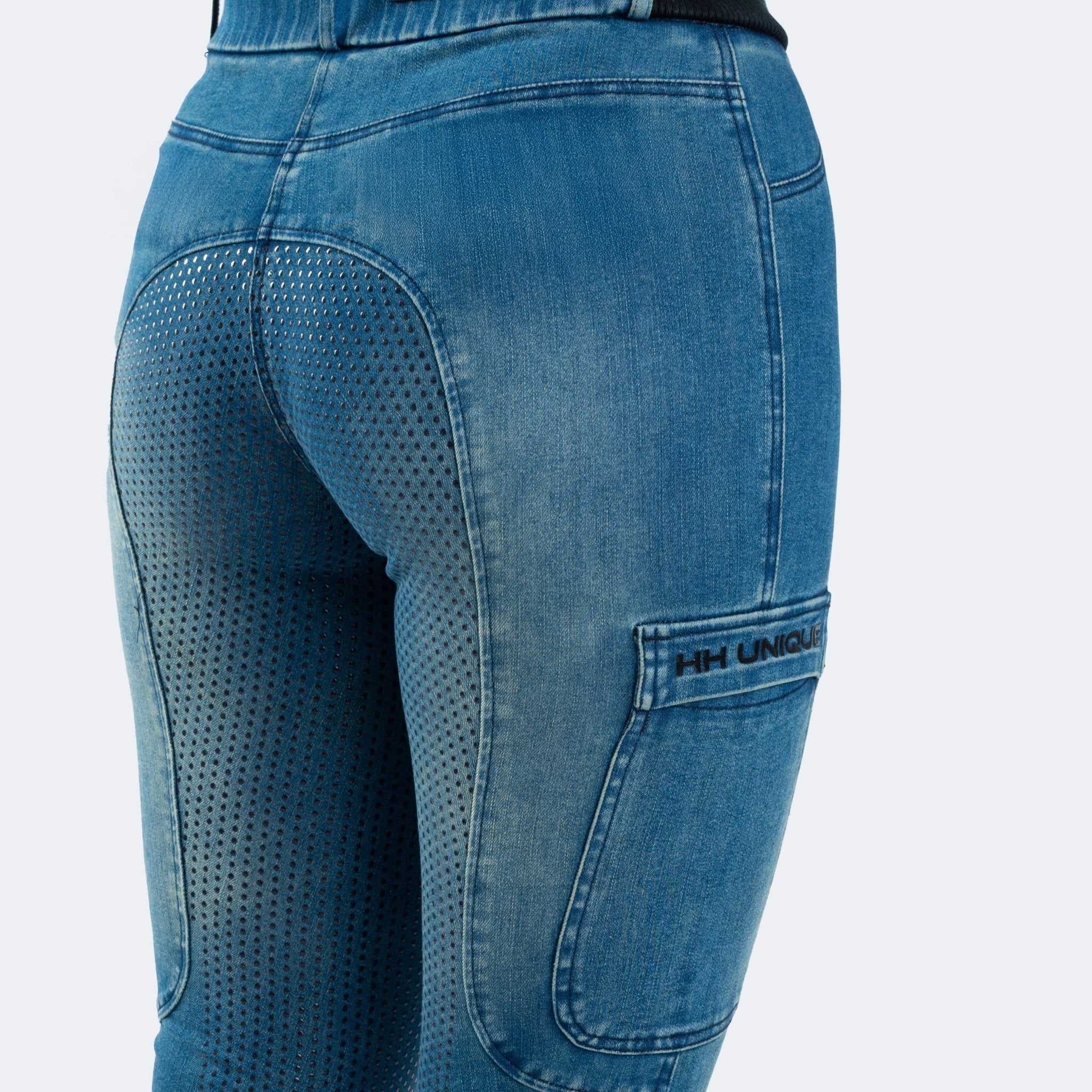 HORZEHOODS® DAKOTA Denim Boot Leg Jeans (No Grip) (Pre - Order 28/10) - Horzehoods5056725018368